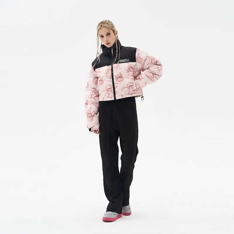 HARSH AND CRUEL Puffer Jacket Winter Unisex-8