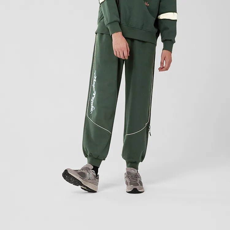 LAMLICKA Nasapanda Casual Pants Unisex Green-7