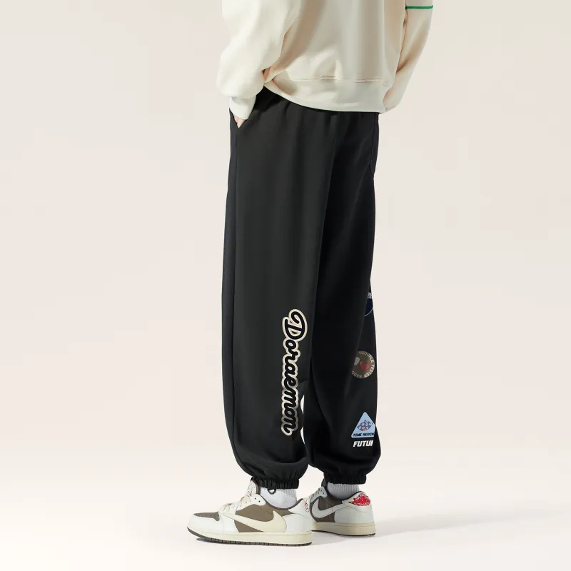 DoraemonA Knitted Sweatpants Unisex-2