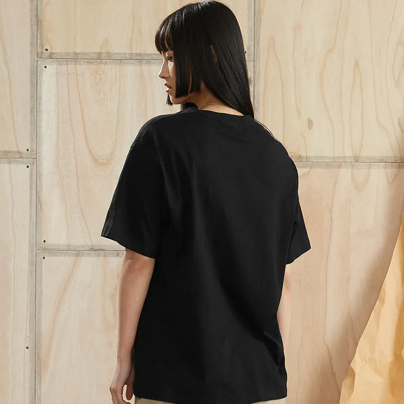 Dickies SS22 Drop Shoulder Sleeve T Shirt Unisex Black-4