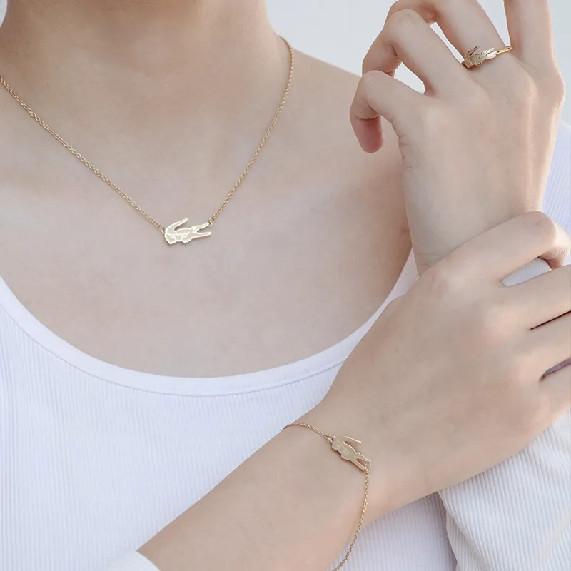 LACOSTE Stainless Steel Necklaces Women's-4