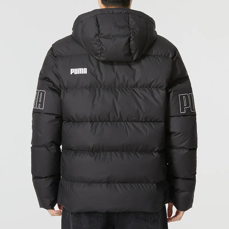 PUMA Down Jackets Men Black-3