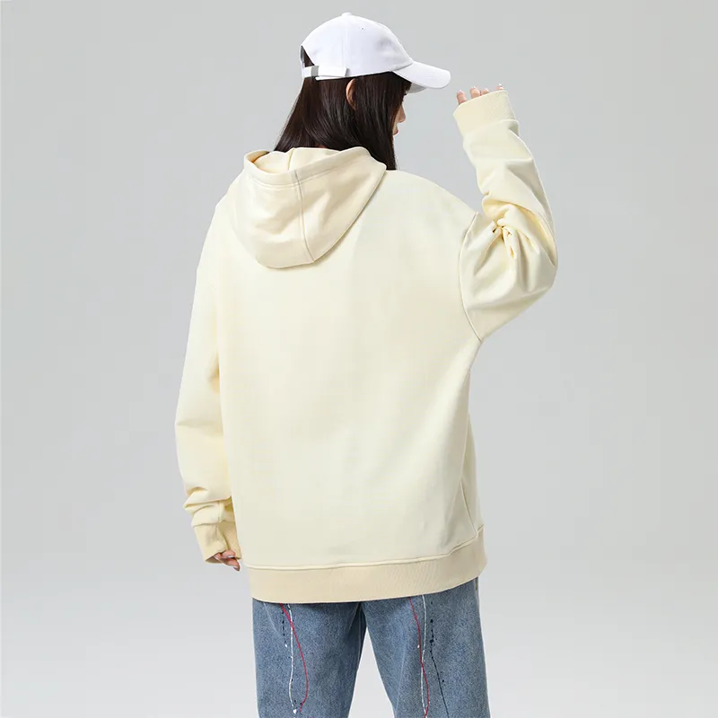 SCRM Hooded Loose Fit Sweatshirt Spring And Autumn Unisex-15