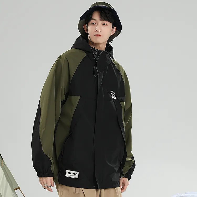 OLRIK Spring And Fall Windbreaker Jacket Unisex-7