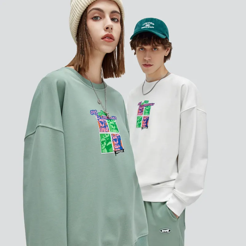 LUJIAMEN Sweatshirt Sets Men-8