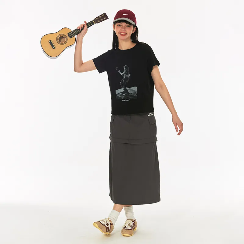 NewJnxs T Shirts Women's Black-4