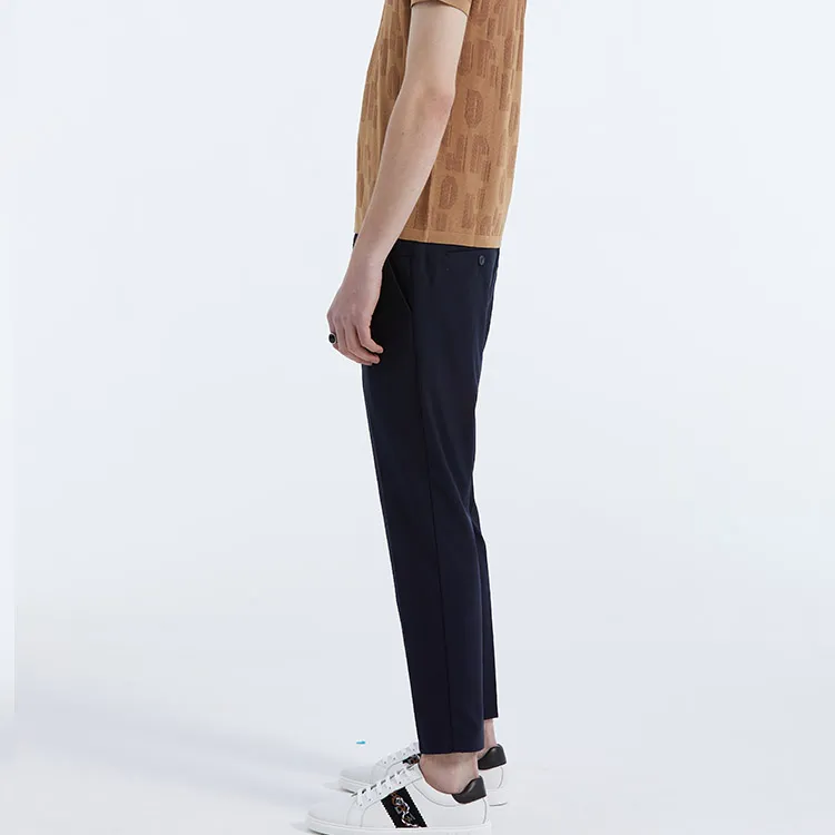DAVID NAMAN SS22 Casual Pants Men's Navy Blue-5