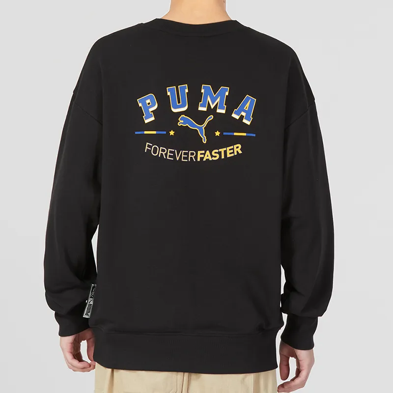 PUMA Sweatshirts Men Black-3