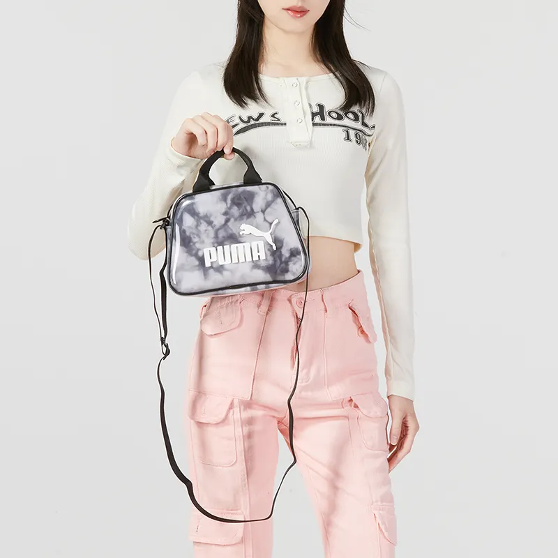 PUMA Polyurethane Casual Bag, Crossbody Bag, One Shoulder Handbag Regular Unisex Ink Wash-4