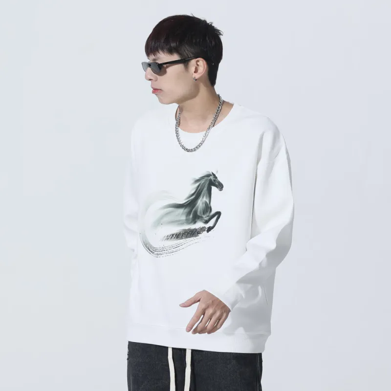 Antioffice Sweatshirts Men White-5