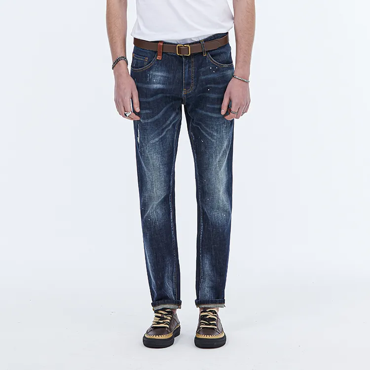 DAVID NAMAN Jeans Men Denim Blue-3