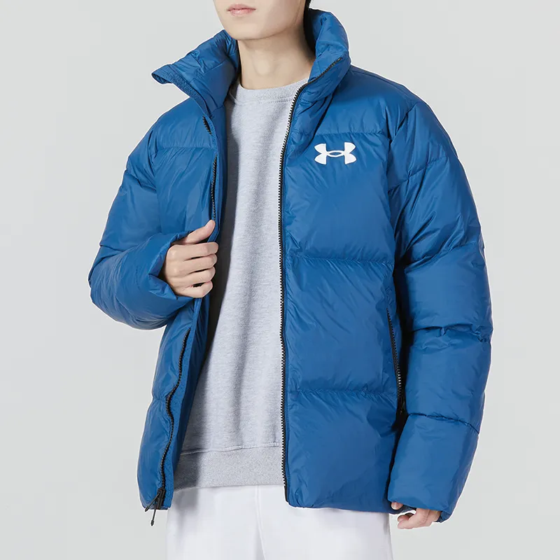 Under Armour Down Jacket Men's Blue-4