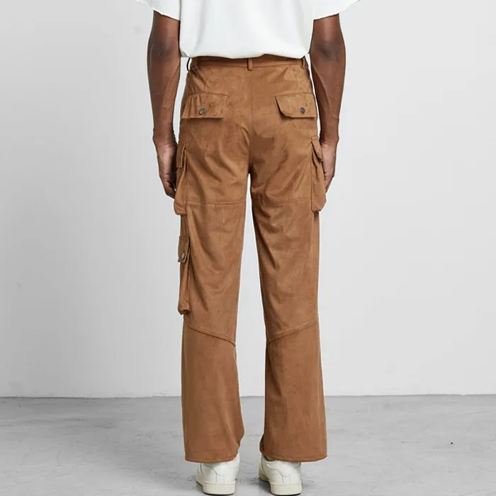 Profound Casual Cargo Pants Men's Brown-3