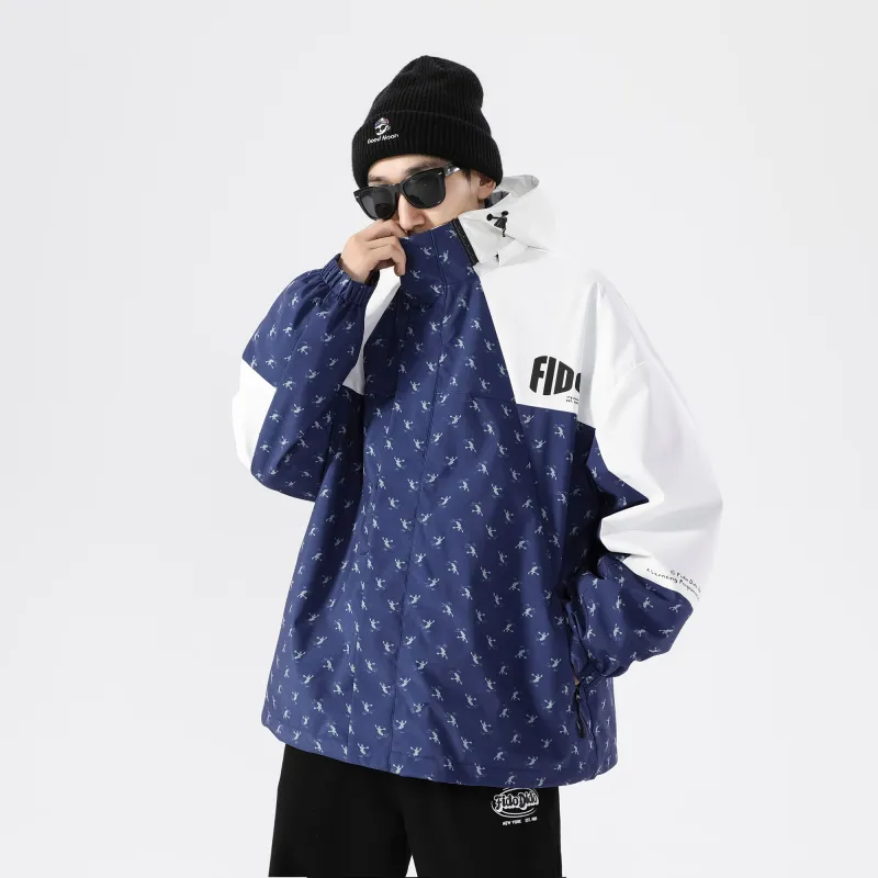 FIDO DIDO Windbreaker Jackets Unisex-10