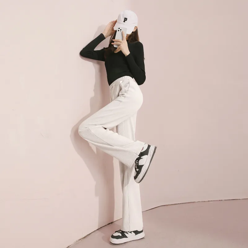 MITUAN Thickened Casual Pants Women's-2