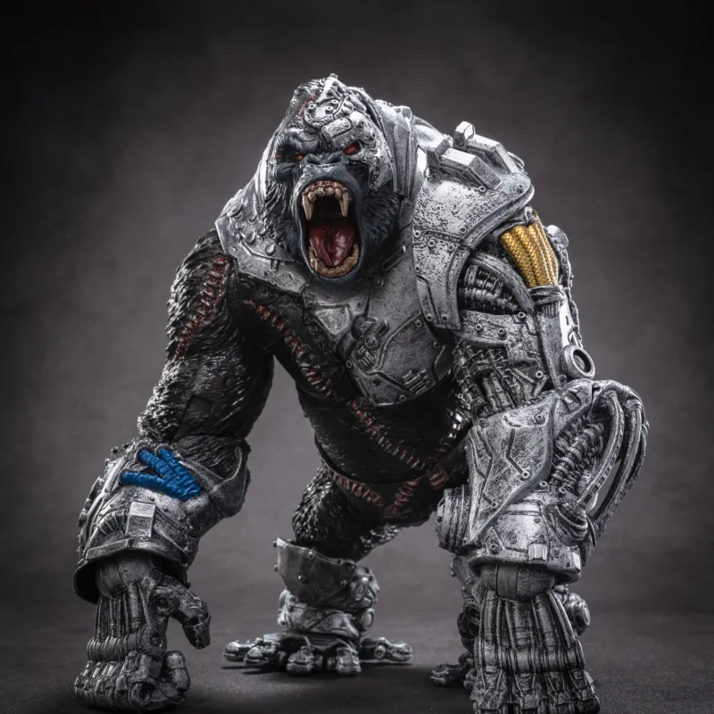 McFARLANE Spawn Second Wave Mechanical Gorilla Female Spawn Dark Redeemer Soul Lasher Gatling Denim Action Figures-5