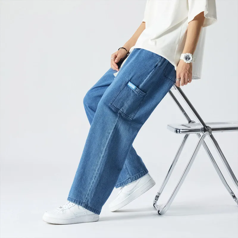 The Secret Order Of The Teddy Bear Straight Jeans Unisex-9