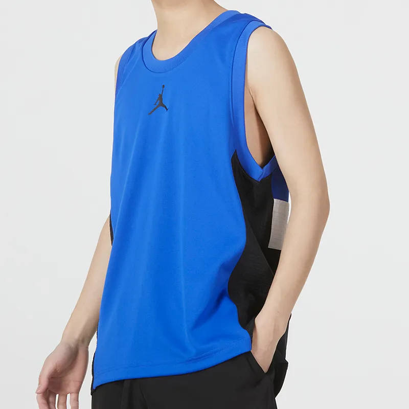 Jordan Tank Tops Men's Blue Black-3