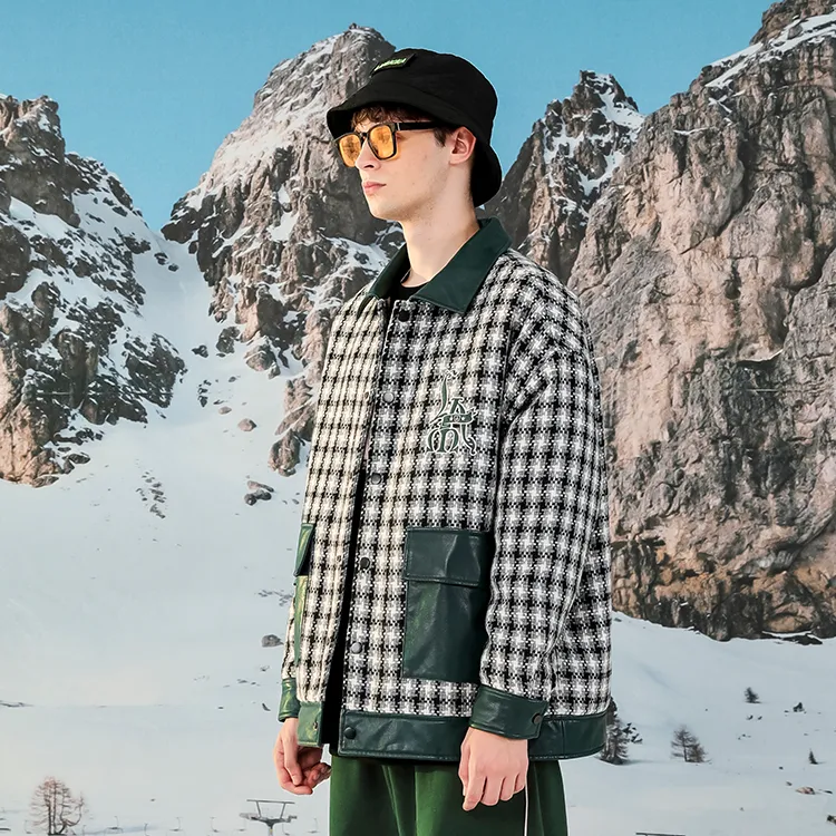 LAMLICKA Loose Fit Thickened Jacket Unisex-3