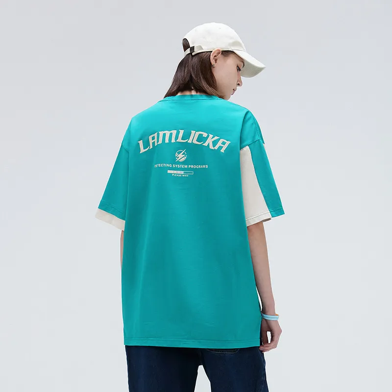 LAMLICKA T Shirts Unisex Turquoise-8