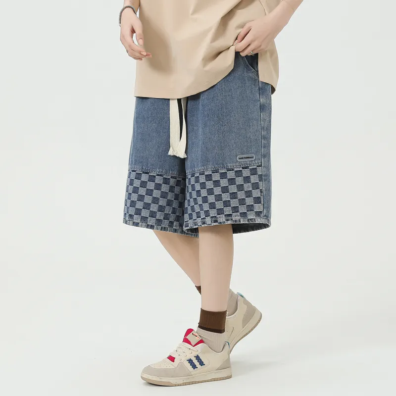 FAIRWHALE Denim Shorts Unisex-24