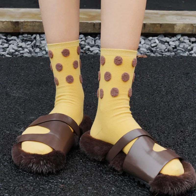 TOOCI Unisex Mid Calf Socks-2