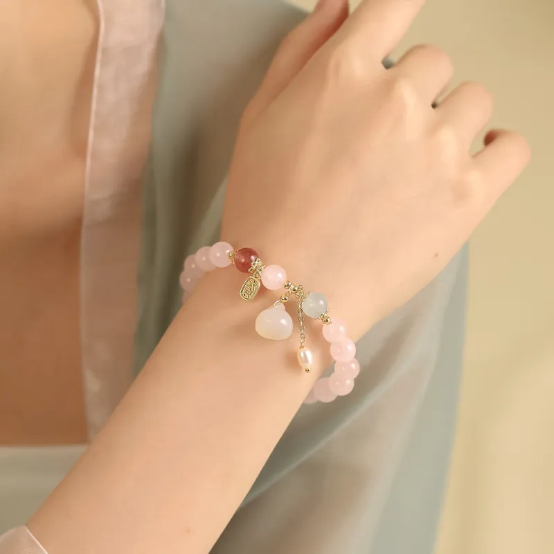 AGOVSKI Crystal Bracelets Women's-5