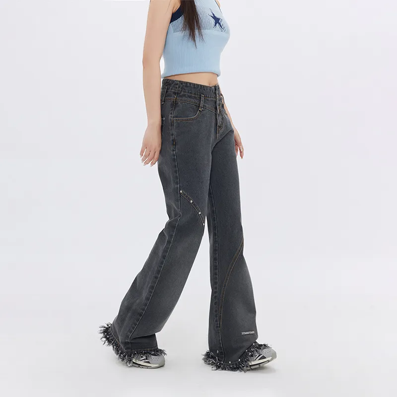 FPMZ Jeans Women's Washed Gray Denim-4