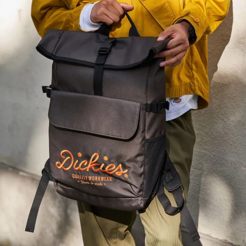 Dickies Backpack Large Size Unisex Olive Brown-2
