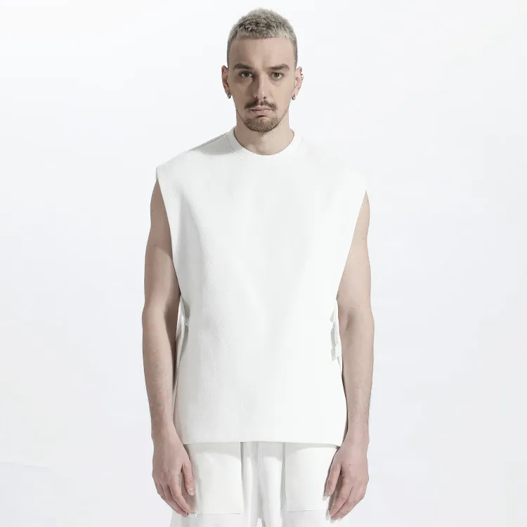 NORVINCY Comfortable And Breathable Wide Shoulder Flyknit T Shirt Unisex-9