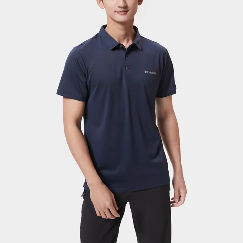 Columbia Polo Shirts Men Blue-3