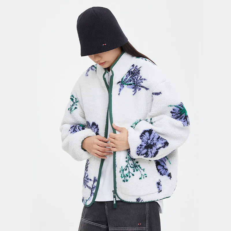 RMTCRW ROMANTIC CROWN Multicolor Stand Collar Loose Fit Thickened Puffer Jacket Unisex-2