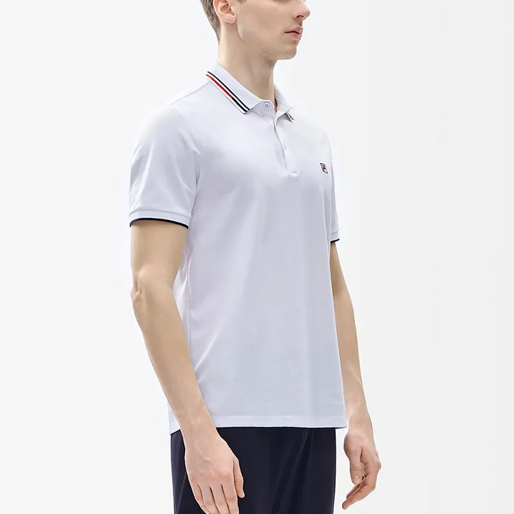 FILA SS22 Polo Shirt Men's Standard White-5