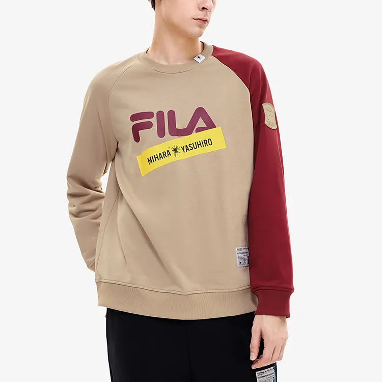 FILA x MIHARA YASUHIRO Sweatshirt Men's Pottery Gray-2