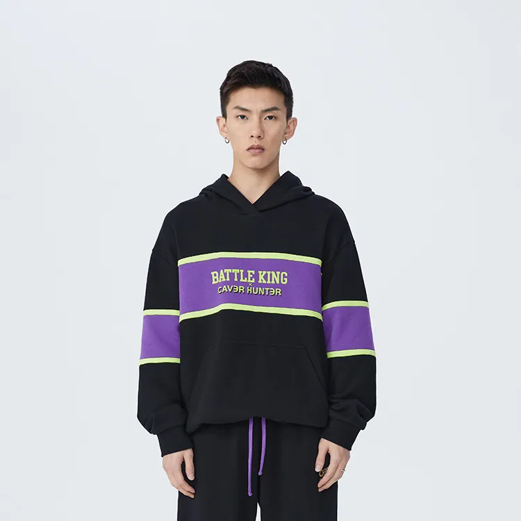 Caver&Hunter X BattleKing Sweatshirts Unisex Black-2