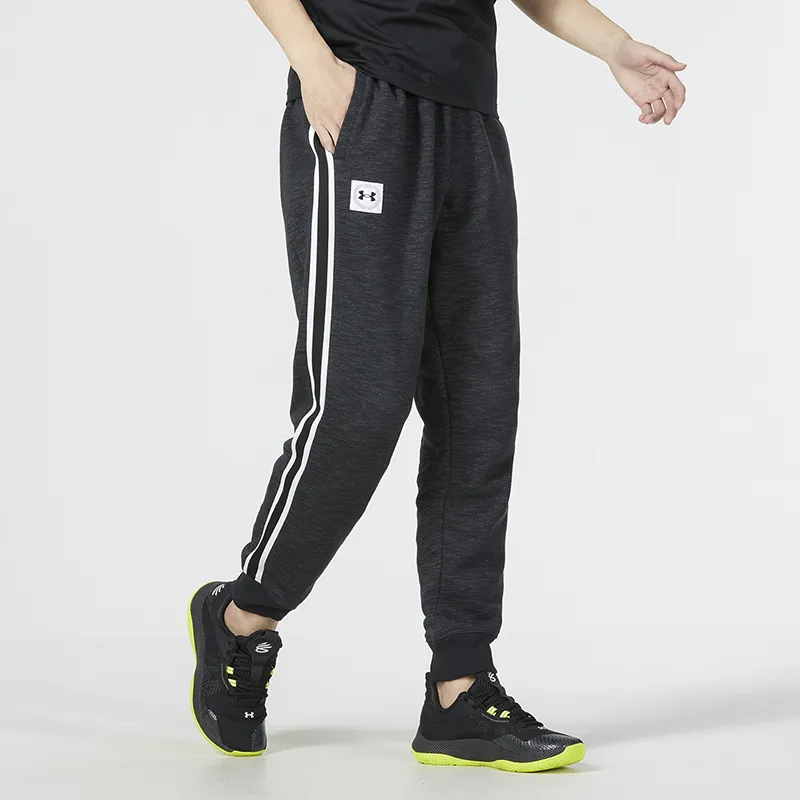 Under Armour Knitted Sweatpants Men's Black-3
