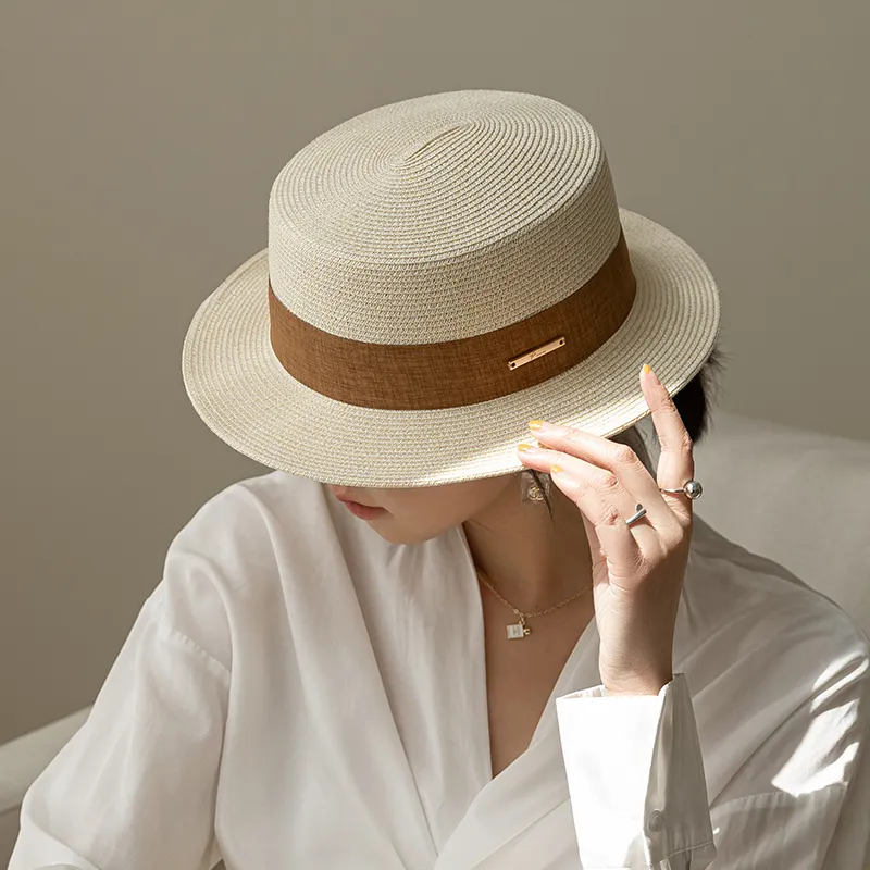 Fancet Studios Cellulose Material Sun Protection Hats Women's-1