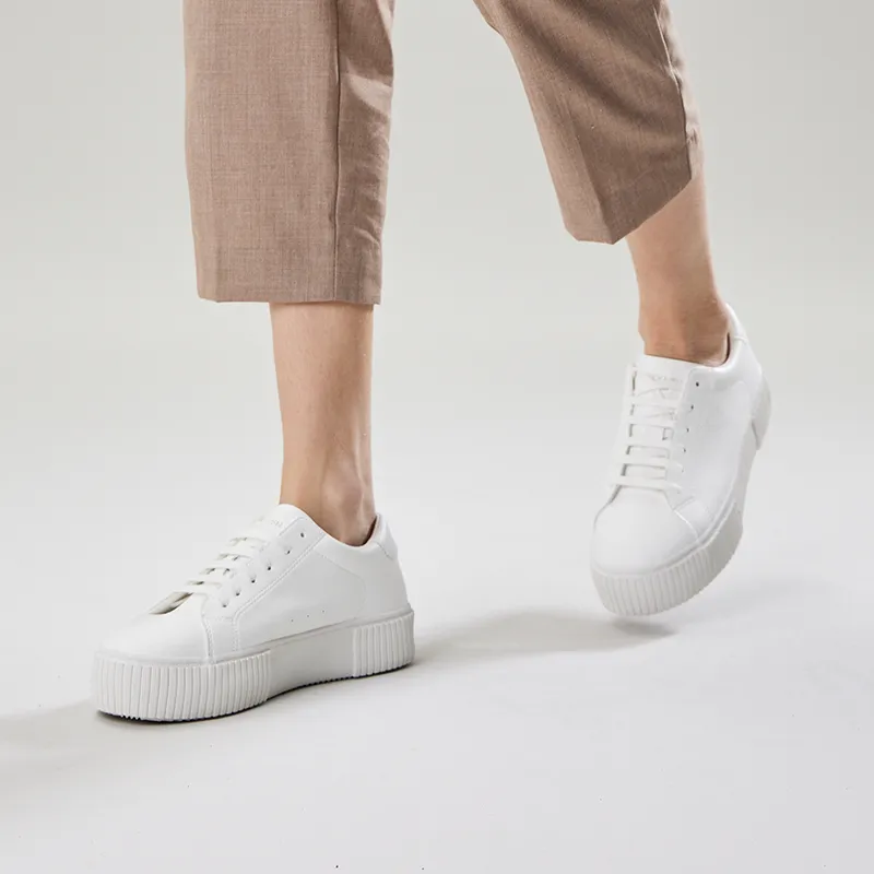Rockfish Skateboard Shoes Women's White-8