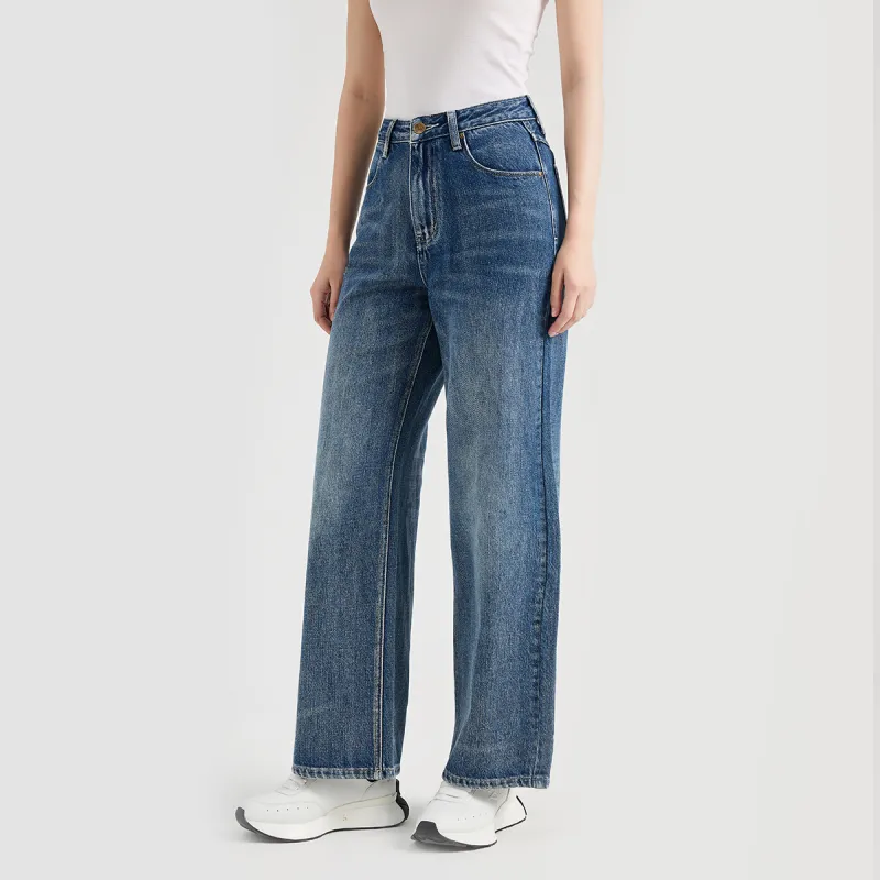 23R+ Wide Leg Jeans Women's Blue-6