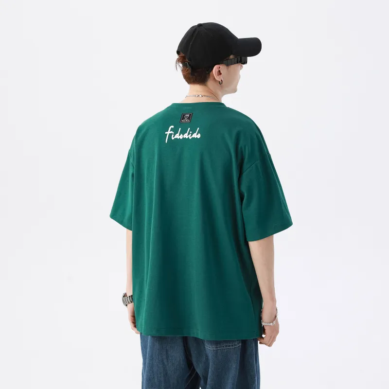 FIDO DIDO Short Sleeved T Shirts Unisex-19