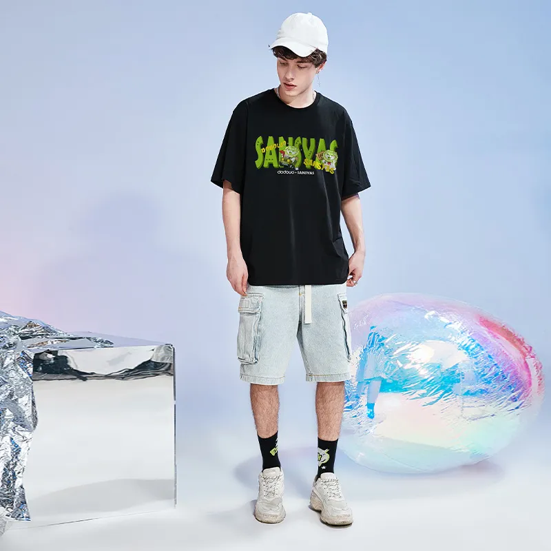 SANSYAS Vegetable Genie Co branded Model T Shirts Unisex-2