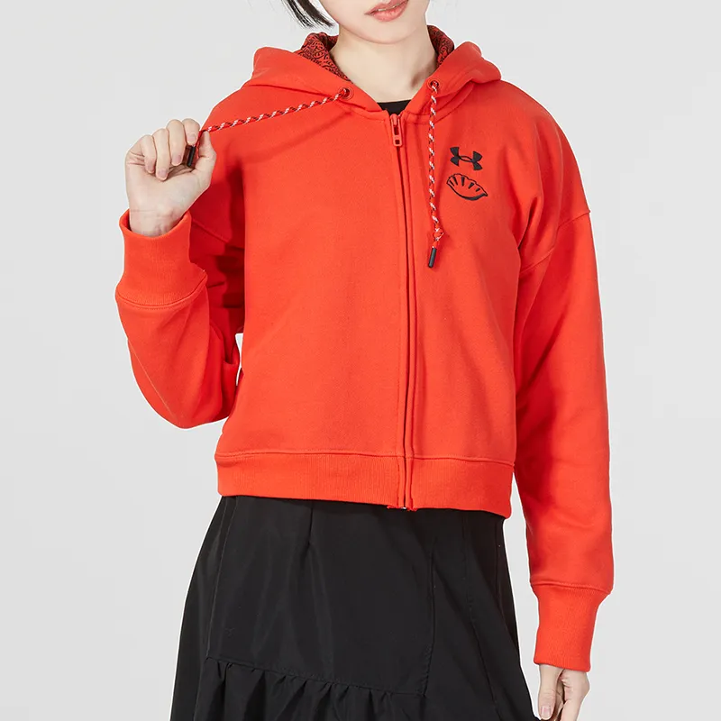 Under Armour UA Chinese New Year Jacket Women's Red-2