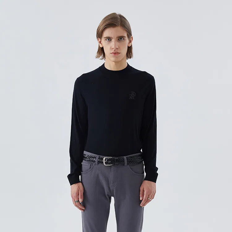 DAVID NAMAN Sweaters Men Black-2