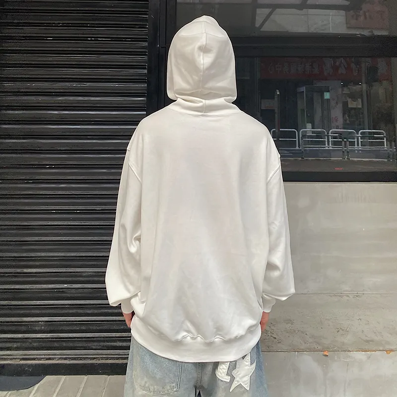 SFTTR Hooded Loose Fit Heavyweight Sweatshirt Unisex-2