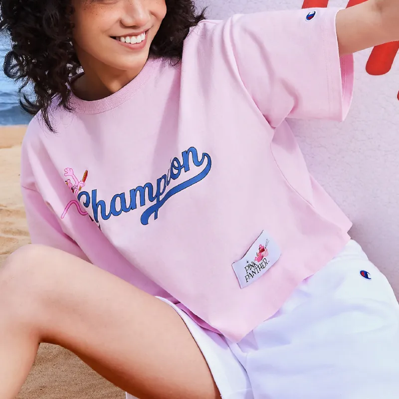 Champion X PINK PANTHER SS22 T Shirt US Version Women's-2