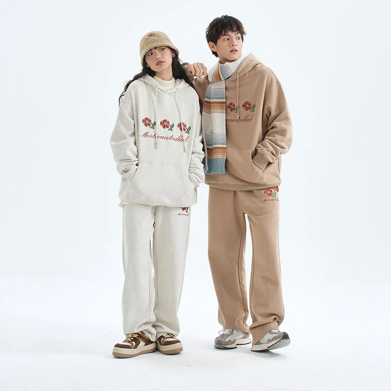 MostwantedLab Vintage Flower Knitted Sweatpants Unisex-2