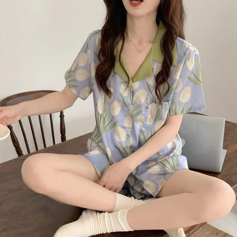 Xiang Ning Pai Women's Pajama Sets-2
