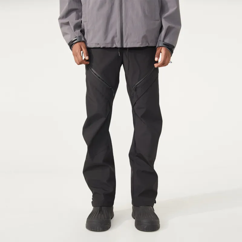 R69 FW22 Flared Pants Casual Pants Unisex Black-2