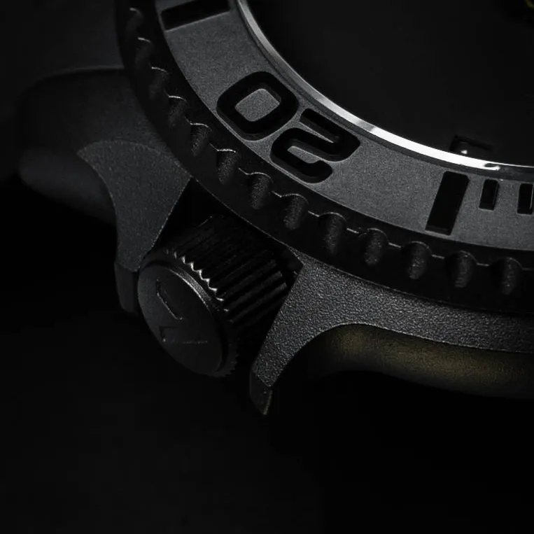 VENCREW Fish Thunder [Racing Yellow] Automatic Mechanical Movement Watch Unisex Black Dial-4