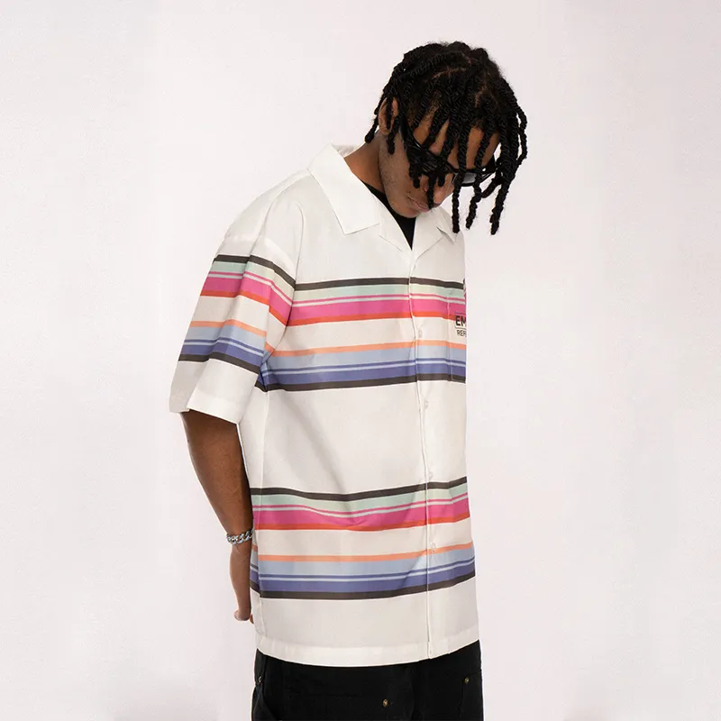 EMPTY REFERENCE Short Sleeved Shirt Unisex White-4